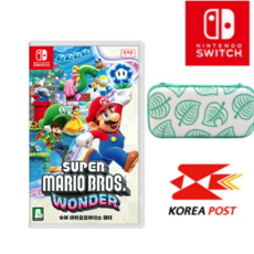 [닌텐도] SWITCH 닌텐도 스위치 슈퍼 마리오브라더스 원더, 슈퍼 마리오브라더스 원더+동물의숲 알로하