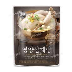 올반 영양삼계탕, 900g, 3개