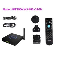 EVPAD10P IMETBOX 듀얼 와이파이 울트라 TV 박스 한국 일본 미국 CA SG 태국 MY TW PK UBOX10 EVPAD 6P 2023 베스트, 11) JP - M3 4GB32GB - ubox