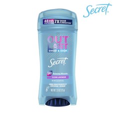시크릿 아웃라스트 젤 데오드란트 클린 라벤더 73g, Lavendar-73g-2.6oz, 1개