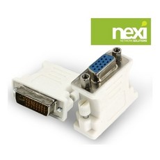 NX121 DVI 젠더 DVI(수)-RGB(암) 듀얼 NX-DVIMRGBF, 상세페이지 참조