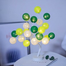led 나무 조명 크리스마스 소색등 꼬불 별소녀 하트룸 아이방 꾸미기 분위기 무드등, 박하나무등 + 면실구나무등