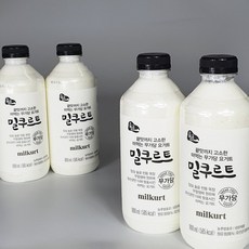 숲골 무가당 밀쿠르트 임실치즈마을 농후발효유 떠먹는 요거트 플레인요거트 샐러드요거트 야쿠르트 무설탕 장건강에 좋은 매일아침 무항생제우유 남녀노소, 900ml, 3개