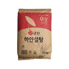 삼양사 큐원 하얀설탕 15kg 정백당, 1개