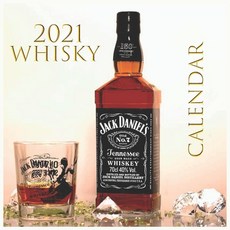 WHISKY Calendar: 2021 Wall & Office Calendar 12 Month Calendar Paperback, Independently Published