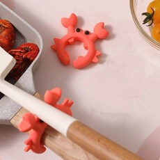 다용도 주방 조리도구 거치대 국자 받침대, 단품