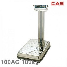 물건팜 카스 벤치형저울 100AC 100kg 20g 390x510mm 1EA 주방저울 계량저울