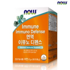 나우푸드 아연 면역 이뮤노 디펜스 30포 1개월분, 1박스, 60g