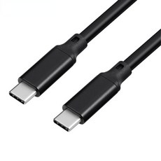USB C타입 고속 충전 USB-C 케이블 휴대폰 충전기용 USBC 데이터 와이어 코드 5A PD100W 20cm 50cm 100cm 200cm, 01 Black