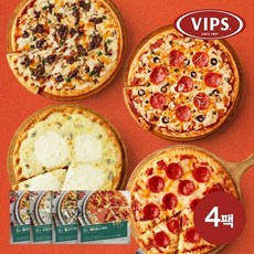 [빕스]피자 4종 4팩, 4개
