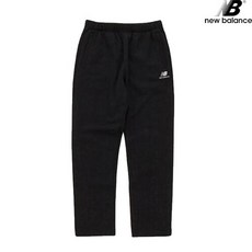 뉴발란스 NBMLB41053-BK 기모 베이직 스탠다드핏 팬츠 남녀공용 트레이닝 긴바지