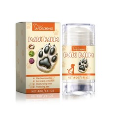 애완 동물 발 보호 밤 강아지 보습제 가정용 고양이 케어 청소 용품 40g, 1개