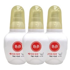 비앤비 베이비치약 액상형 바나나 80g X 3개 / 유아치약