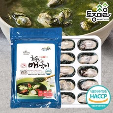 토종마을 [토종마을]굴을 품은 매생이 250g(2인분), 상세페이지참조, 250g, 1개