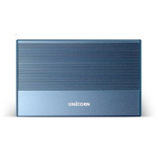 [서진네트웍스] 2.5인치 외장케이스 UNICORN HDD-800VA [USB3.1] [하드미포함], 1개