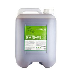 [이엠코라존] EM활성액(20L) 이엠발효액 배양액, 20kg, 1통