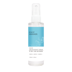 리프레쉬 운동화냄새 신발냄새 풋매너 탈취스프레이, 1개, 100ml