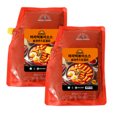 마라판다 마라떡볶이소스 업소용 1kg, 2개, 1000ml