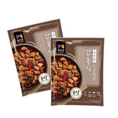CJ제일제당 목우촌 안동식 순살 찜닭 400g 2개