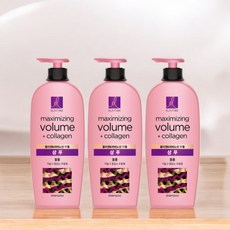 엘라스틴 마린콜라겐 볼륨 샴푸, 680ml, 3개