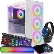 STGAubron Gaming Desktop PC Intel Core i7-10700F up to 4.8G GeForce RTX 3060 Ti 8G GDDR6 16G DDR4 1T - 10700f