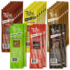 Primal Spirit Vegan Jerky 비건 저키 비건육포 24팩 1oz, 단일상품