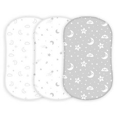 TansyPanda Bassinet Sheets for Halo Bassinest Swivel Flex Glide Premiere and Luxe Series Sleeper, one option, one option, 1개