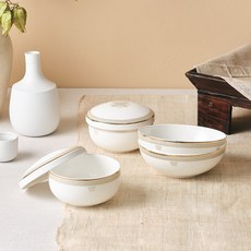 한국도자기 연리지 단반상기 6p
