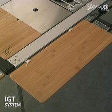 기타 스텐럭 IGT 1/2 3유닛 사슬라이드하프 스노우피크호환