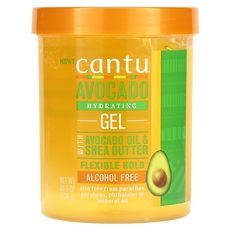 Cantu 아보카도 보습 젤 알코올 무함유 524g(18.5oz), 1개, 524g