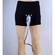 남자 소변줄 소변통 팬티 통 주머니 남성용 간병 배변