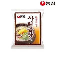 농심 사리곰탕면 봉지 110g, 5개