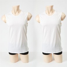 Calvin Klein 캘빈클라인 크루넥 탱크 런닝 2PACK NB1631 100