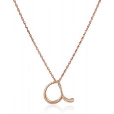 필기체이니셜목걸이