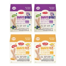 베베스트 칼슘 츄러스 4종세트, 1세트, 182g, 칼슘츄러스(블루베리2개+치즈2개)