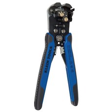 Klein Tools 헤비듀티 와이어 스트리퍼 커터 단선 연선 AWG (11061) 100134, Blue/Black