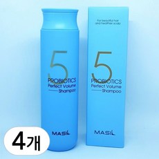 마실 프로바이오틱스 샴푸 퍼펙트 볼륨, 300ml, 4개
