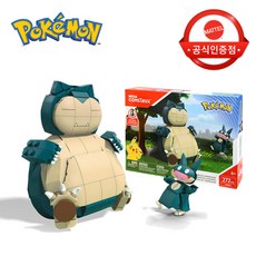 [메가블럭] 포켓몬스터 잠만보 진화팩, 필수선택사항:포켓몬스터 잠만보 진화팩_FPM11