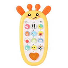 베어블리 73가지 멜로디 아기 기린 핸드폰 장난감 통화 전화 역할 놀이