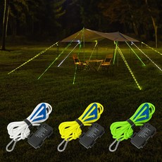 LED 스트링가드 타프 텐트 캠핑 용품 LUAZ-S3M, 연두