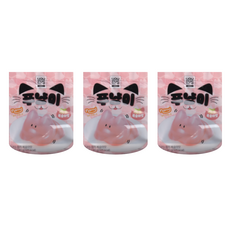 건영제과 푸냥이 젤리 복숭아맛, 3개, 90g