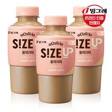 빙그레 아카페라 사이즈업 돌체라떼, 350ml, 20병