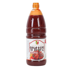 청우식품 양념치킨 순한맛 소스, 2.1kg, 5개