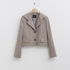 로엠 변형카라 크롭 자켓(2colors)_RMJKD49R56