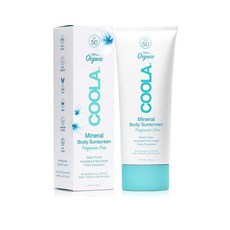 COOLA 쿨라 미네랄 바디 선스크린 SPF 50 148ml Organic Mineral Body Sunscreen 선크림, 1개, 1ml