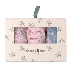 [갤러리아] 오가닉맘여아삼각팬티_트레핑3매팬티(MFZUP303)