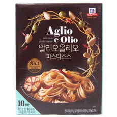 맥코믹 알리오올리오 스파게티 파스타 소스 80gx10ea