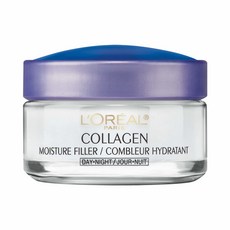 L'Oreal Paris Collagen Moisture Filler Night Face Cream 로레알 콜라겐 데이 앤 나이트 크림 1.7oz(48g), 1개