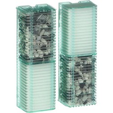Penn Plax 소형 World Aquarium Filter – 일회용 미디어 제공 담수 및 염수 설정에 안전 SWF1, Replacement Media Cartridges