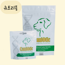  [해외] 캐니오틱 강아지 고양이 유산균 츄어블 60정 뉴트리몰 미국직구 